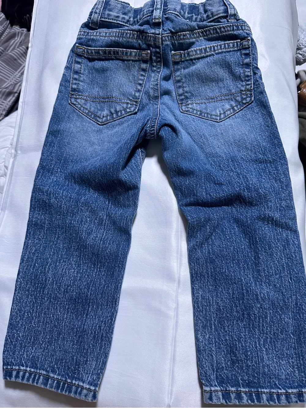 Cat & Jack Boys Straight Stretch Jeans Medium Wash Size 3T
